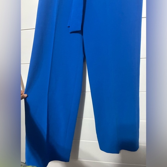 Boden Hampstead Wide Leg Pants - Bold Blue size 4P new - Picture 11 of 16